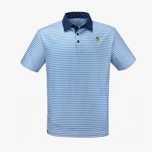 Section 119 Grateful Dead Blue-Stripe Dancing Bear, Dry Fit,  Licensed Apparel L